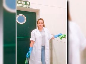 The famous CLEANING GIRL everyone talks about... WE HAVE HER!!!